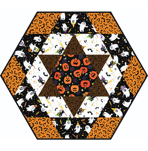 Halloween Hex Table Topper Pattern