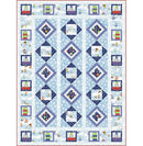 Snow Day Throw Quilt Pattern