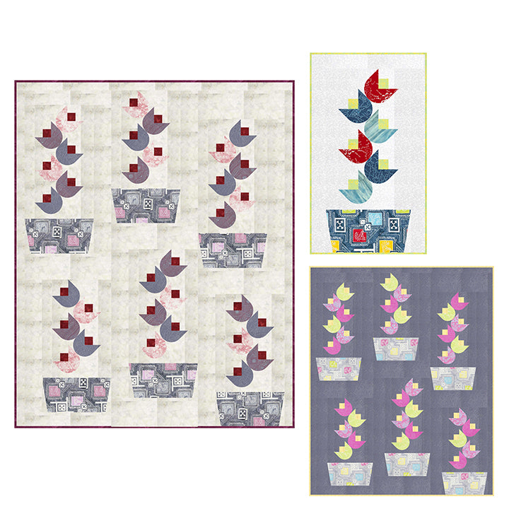 Flower Boxes Quilt Pattern