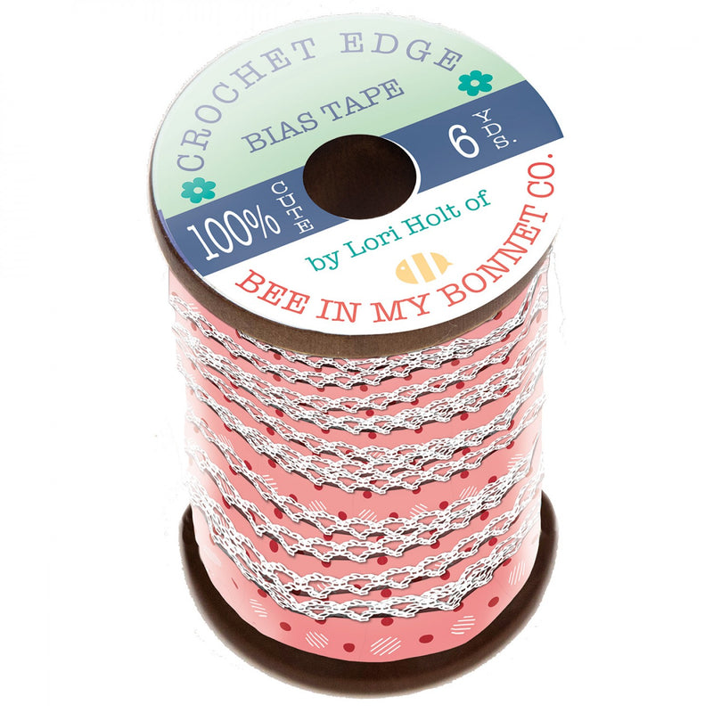 Lori Holt Crocheted Bias Tape In Color Coral