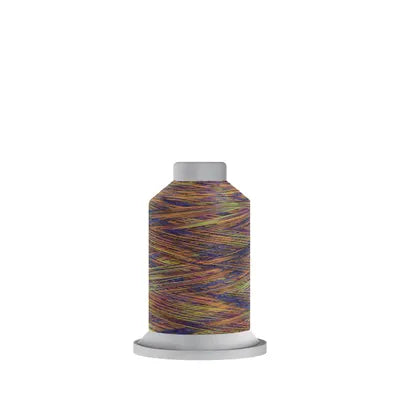 Glide Trilobal  40wt Polyester Thread - Variegated Neon Mini Spool